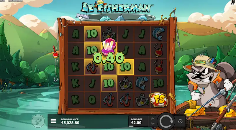Le Fisherman bonus games: how they trigger and what they do